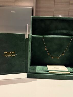 Mellerio pink gold & diamond necklace
